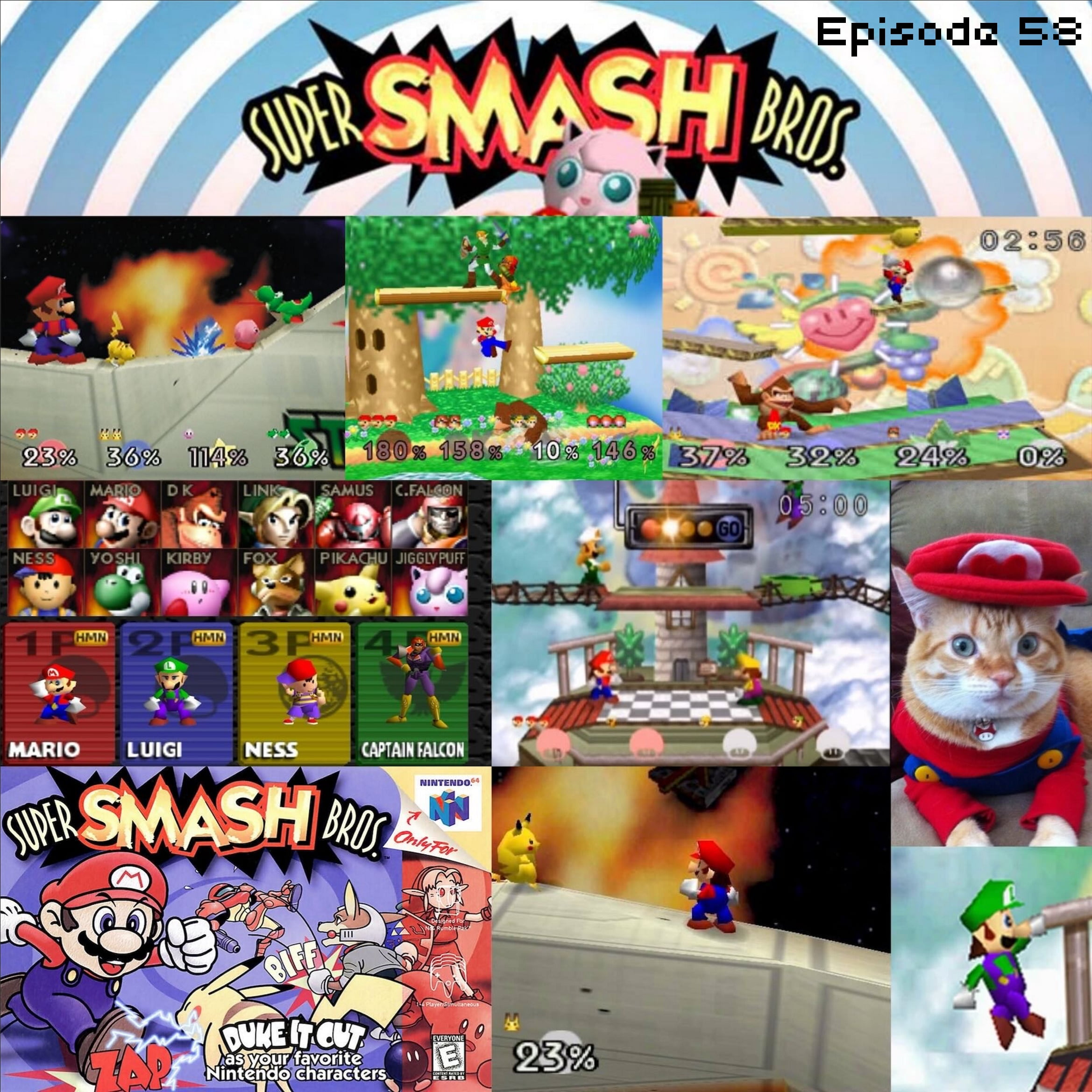 Episode 58 – Super Smash Bros 64